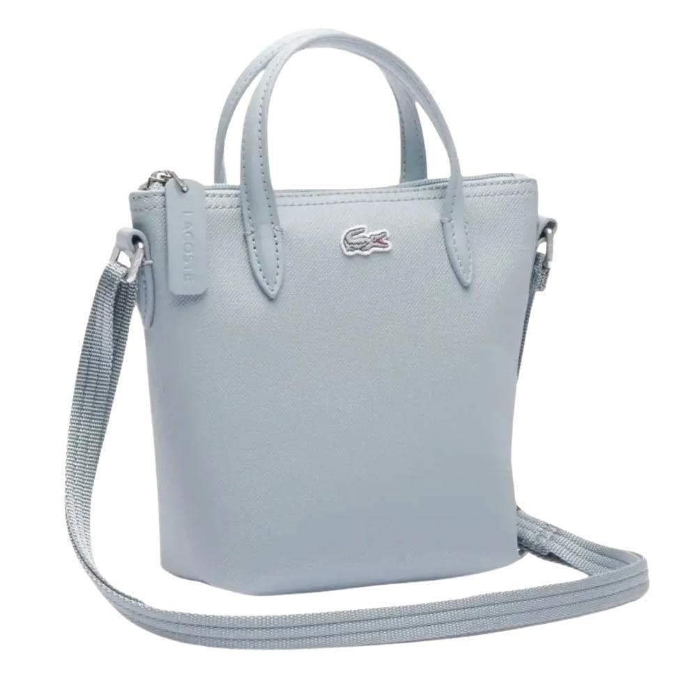 Sac Bandoulière Bleu Clair Femme Lacoste Concept Mini Tote L.12.12 1