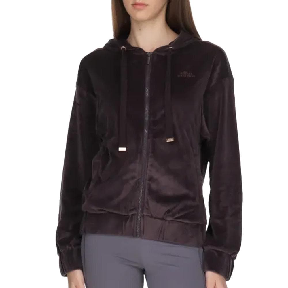 Veste en velours Marron Femme Soul Studio Hoody 1