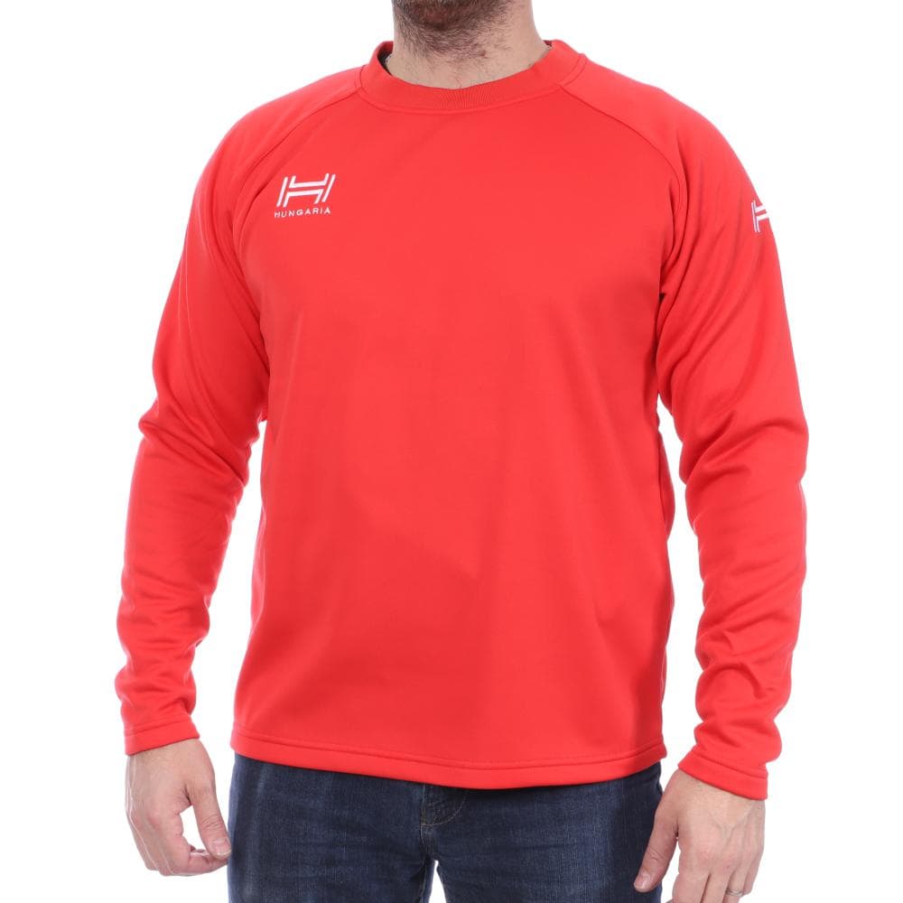 Sweat rouge homme Hungaria Training Premium 15 1