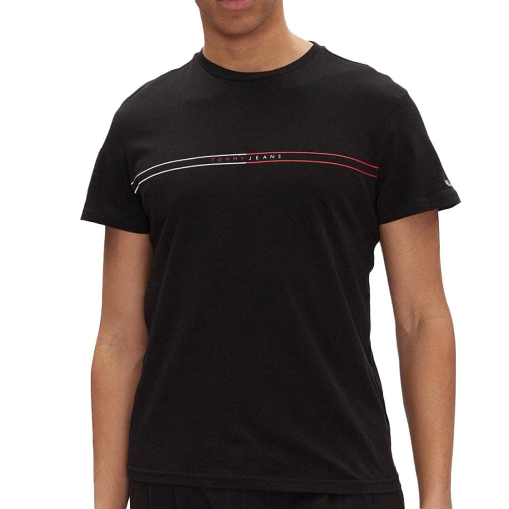 Set de 2 T-shirts Noir/Blanc Homme Tommy Jeans Entry Graphic 2