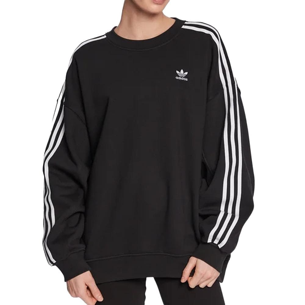 Sweat Noir Femme Adidas IB7444 1