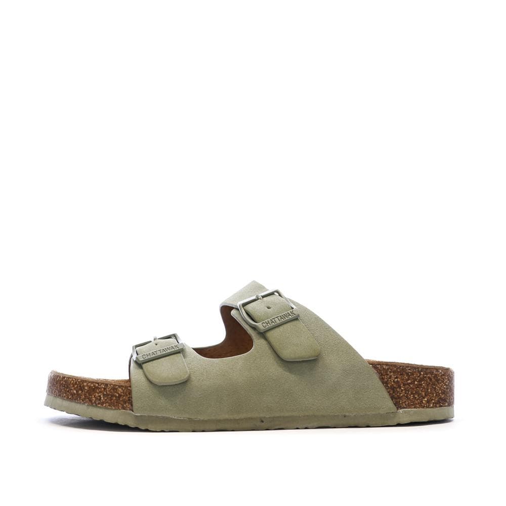 Sandales Kaki Femme Chattawak Orphée 1