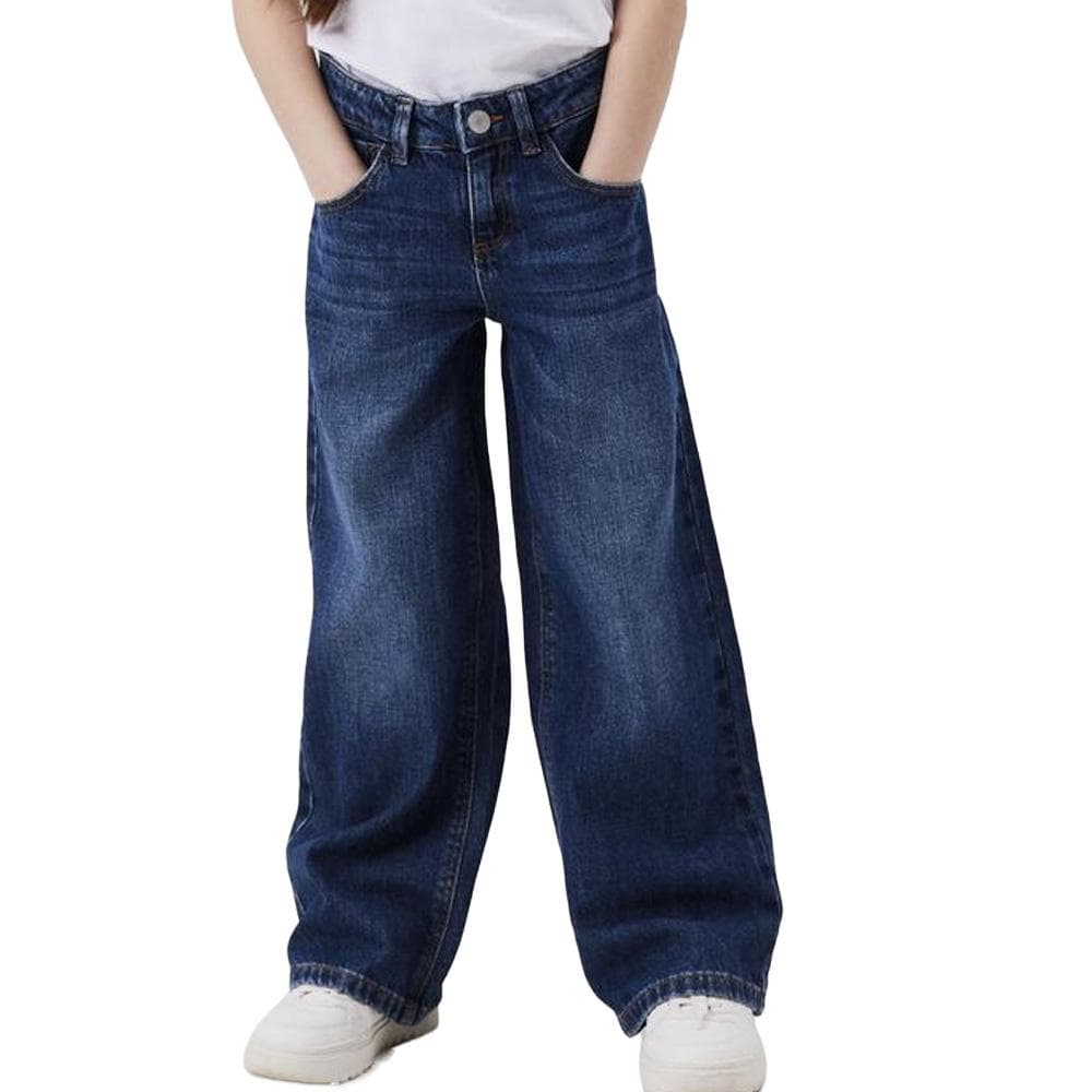 Jean Regular Bleu Foncé Fille Name it Wide 5529 1