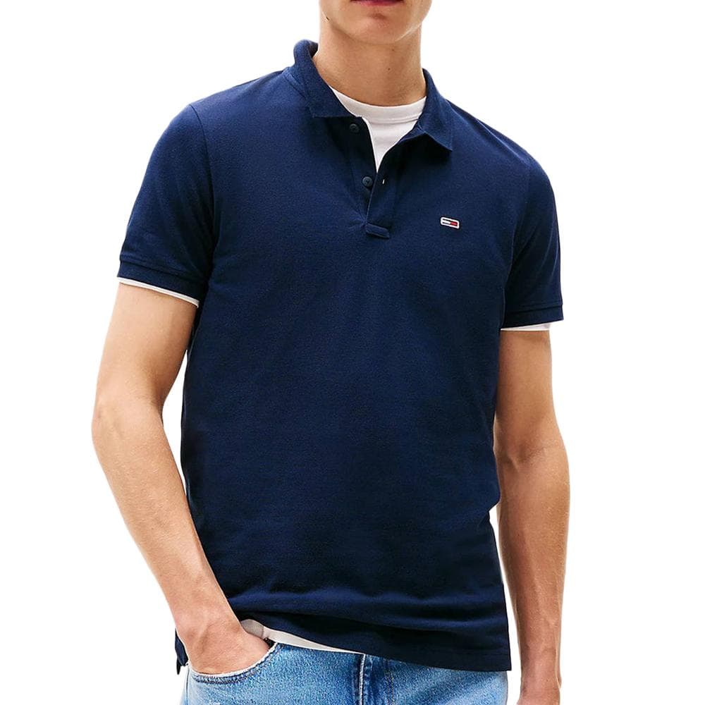 Polo Marine Homme Tommy Hilfiger Tjm Slim 1