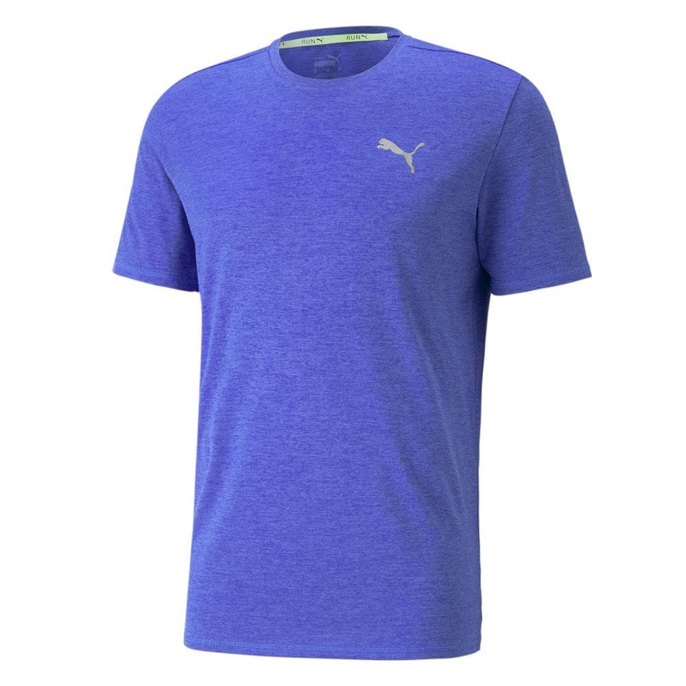 T-Shirt Bleu Homme Puma Run Favorite 1