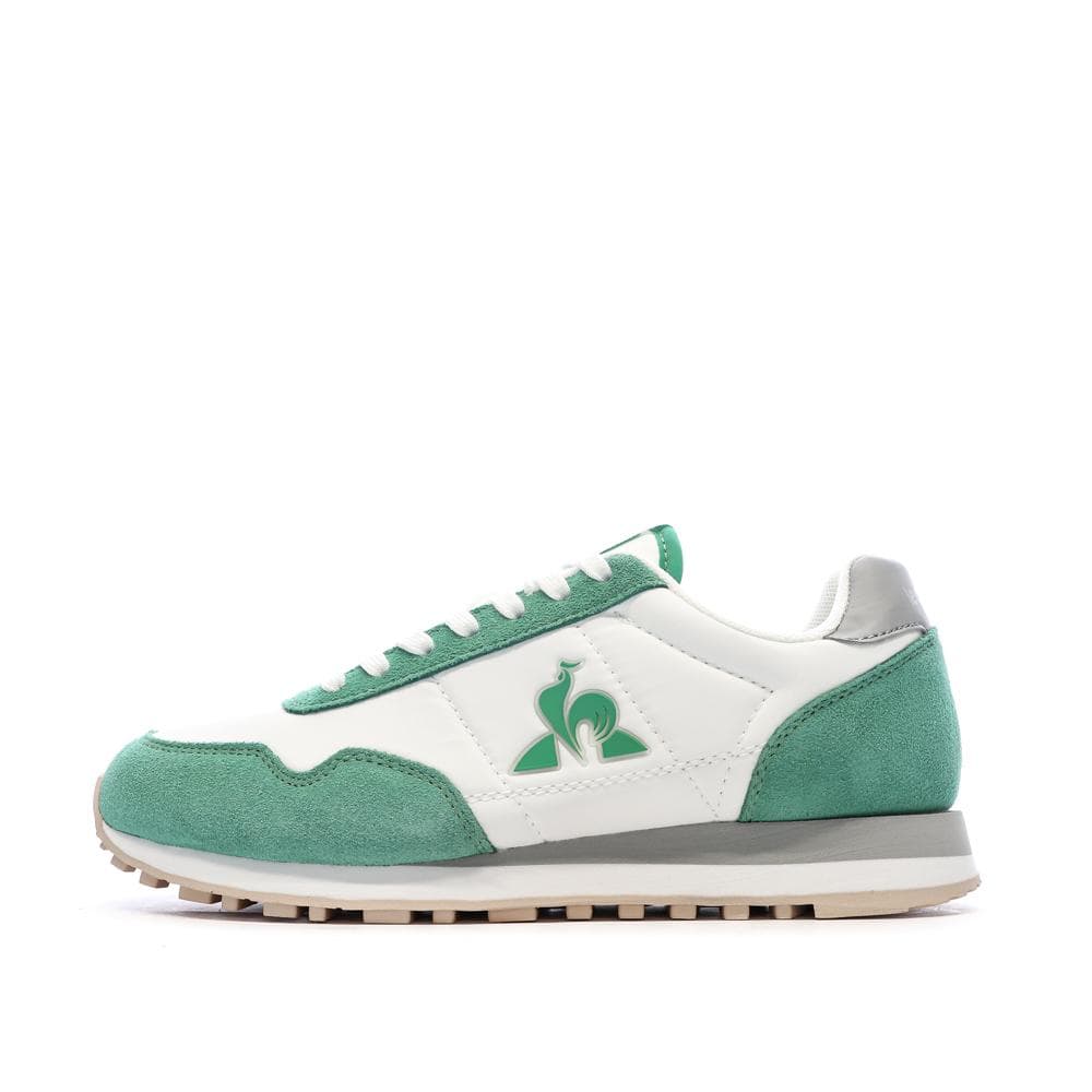 Baskets Blanches/Verte Femme Le Coq Sportif Astra_2 W Optical 1