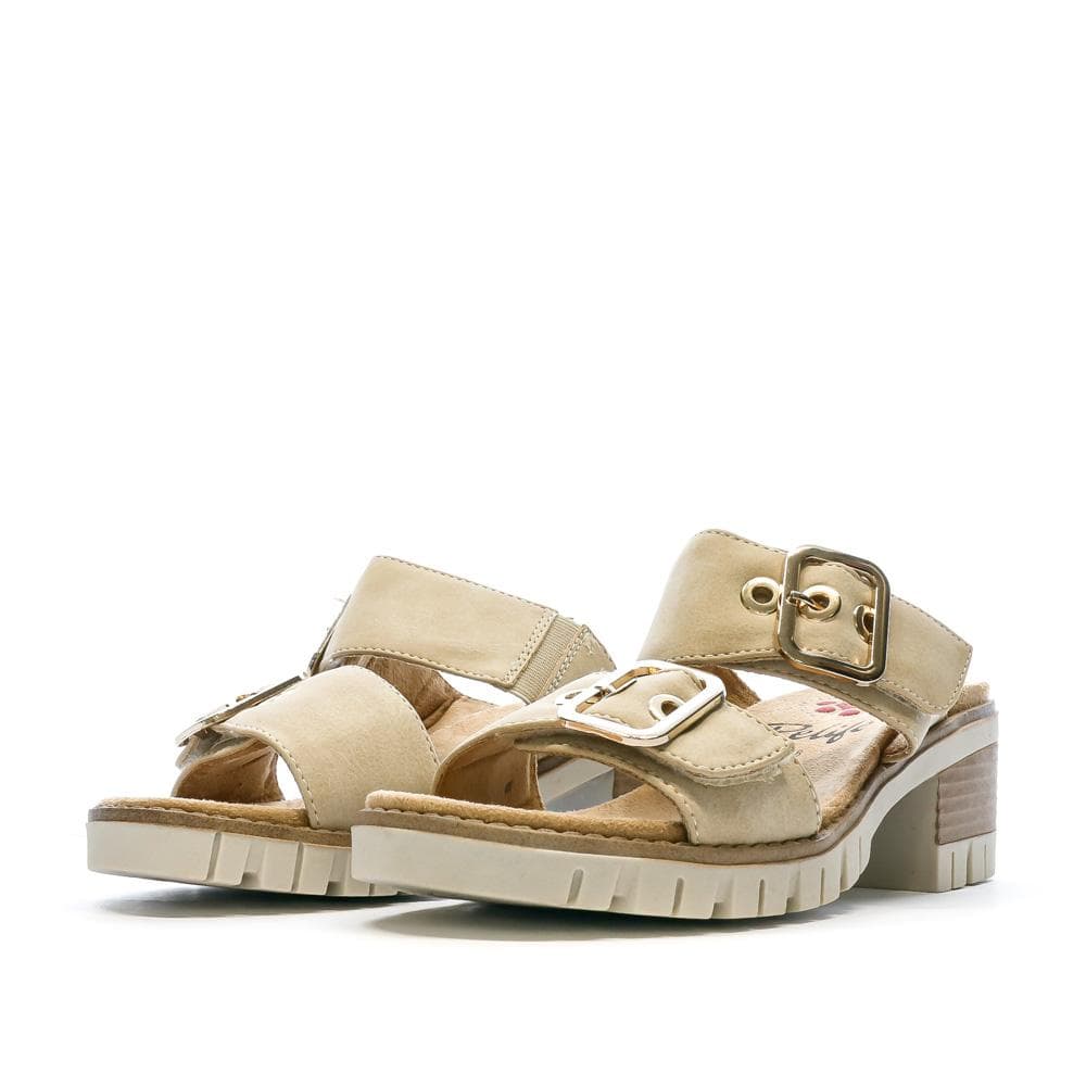 Mules Beige Femme RELIFE Lehm 6