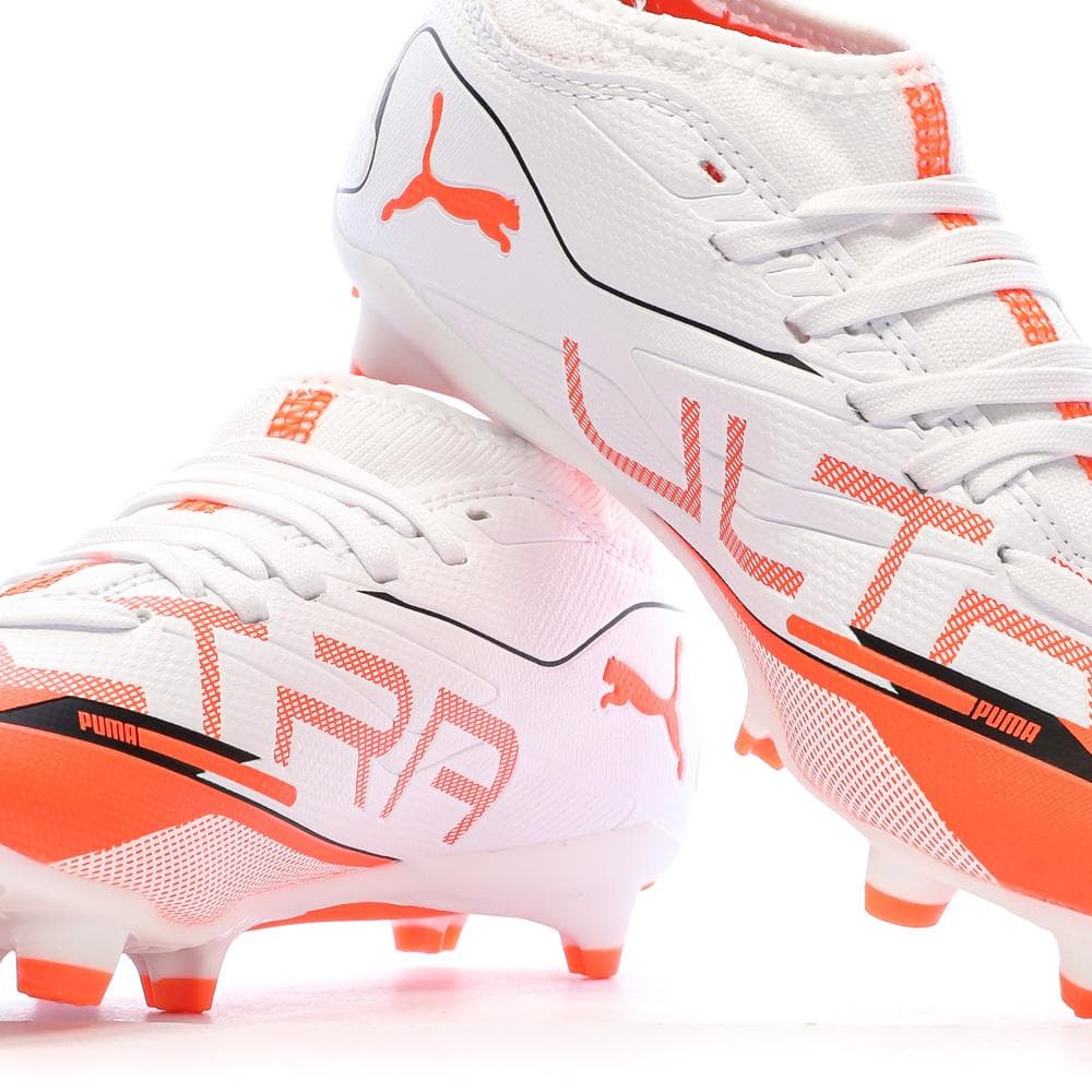 Chaussures de football Rouge Garçon Puma Ultra 5 7