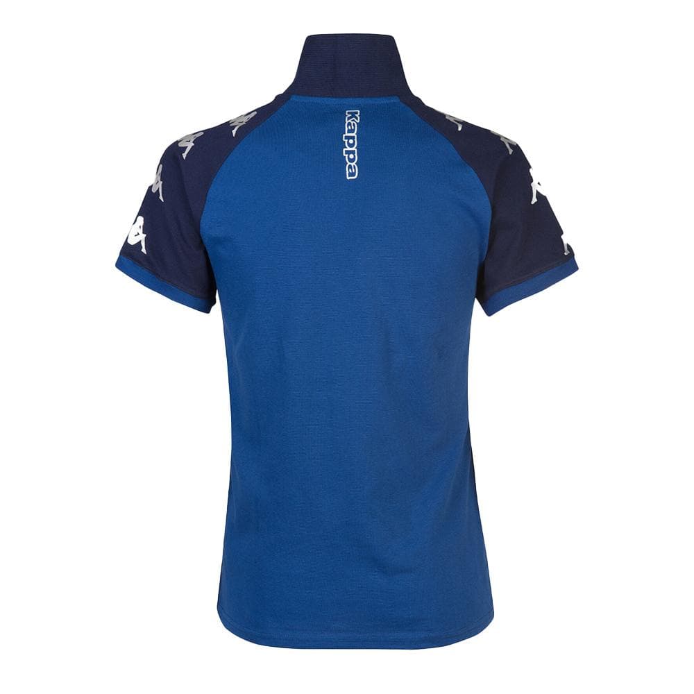 Polo Bleu Marine Homme Kappa Caldes 2