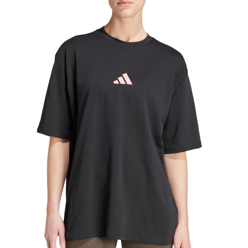 T-Shirt Noir Femme Adidas IW0135 1