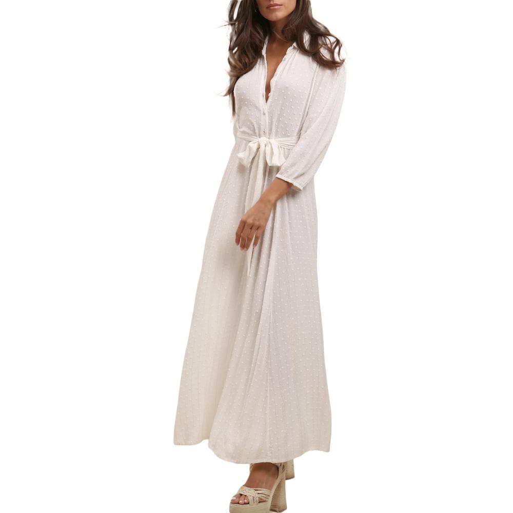 Robe Blanche Femme Goa Spéculos 1