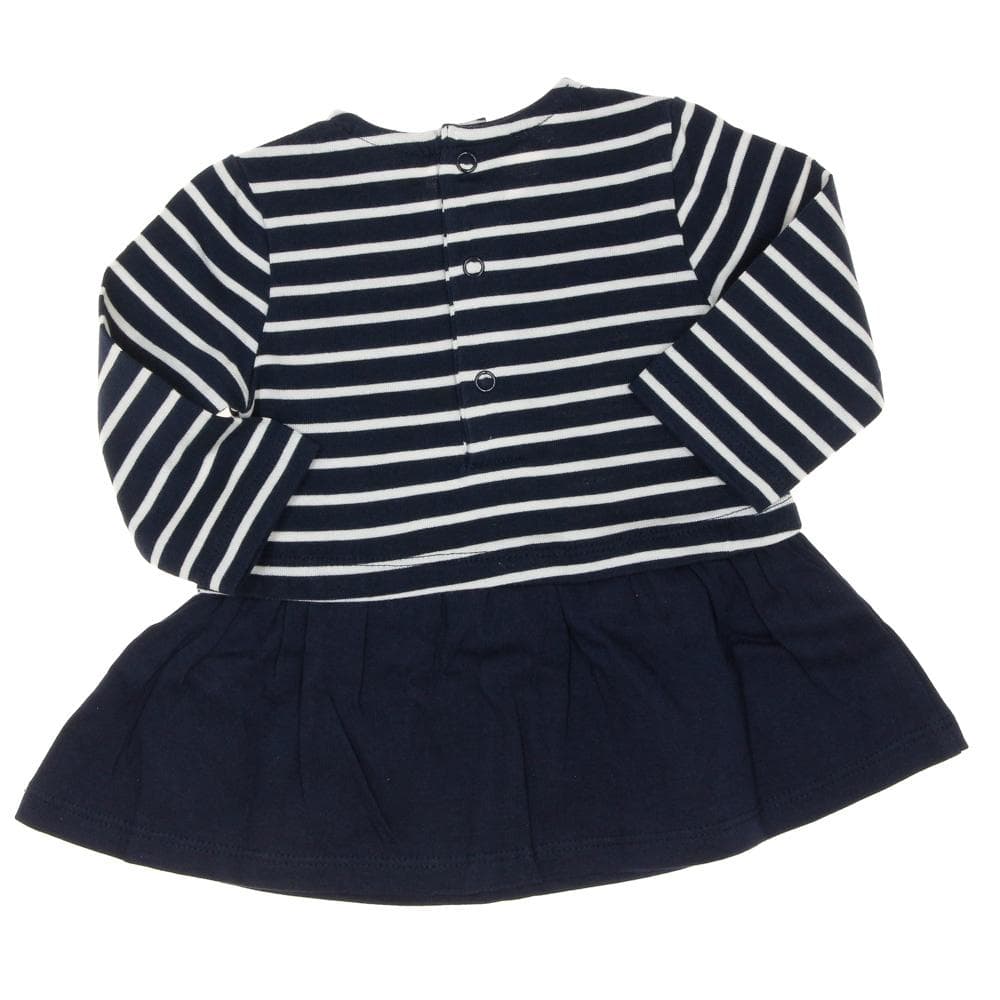 Robe Marine/Blanche Fille Elle est ou la mer Rulipe 2