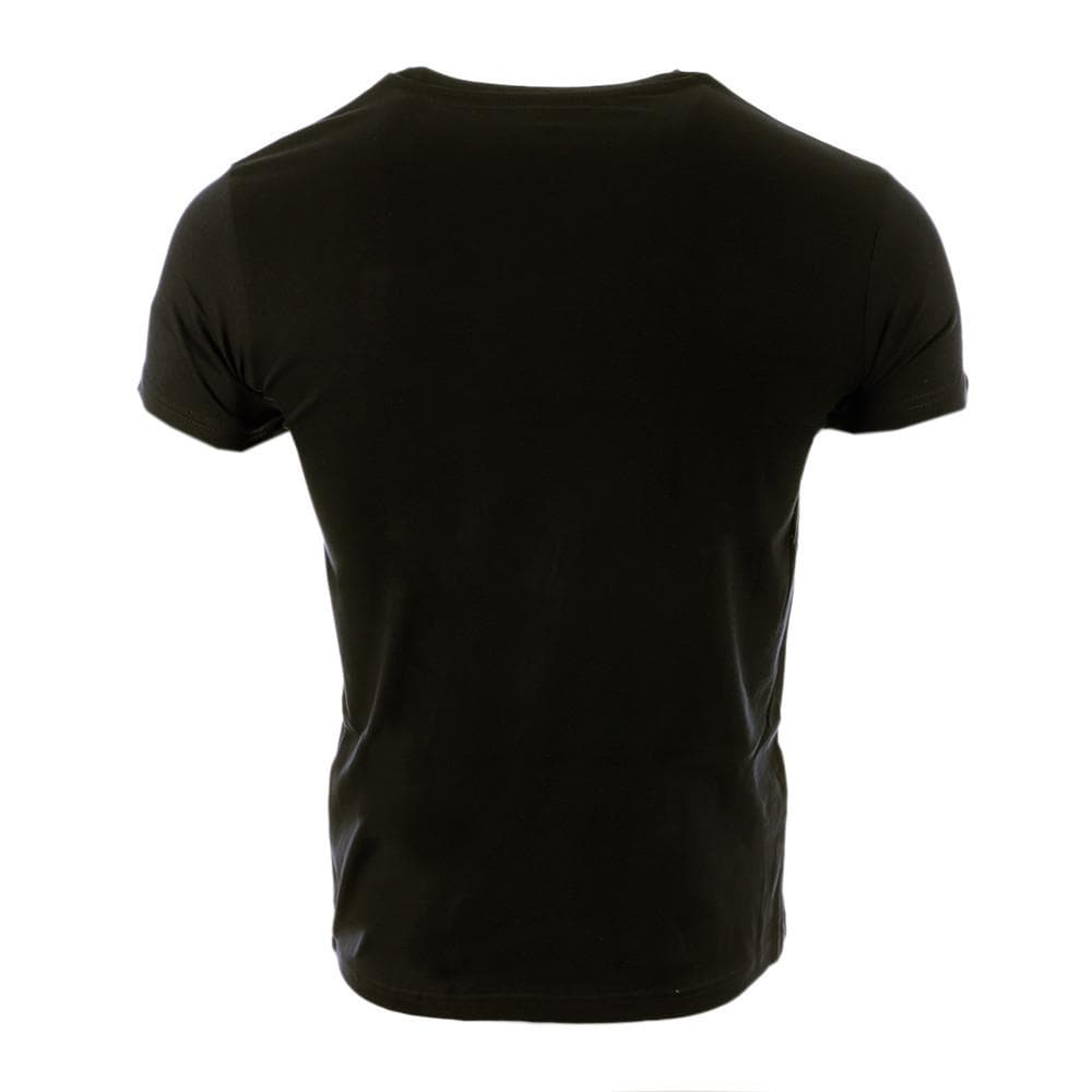 T-shirt Noir Homme Schott O Neck Jeff 2