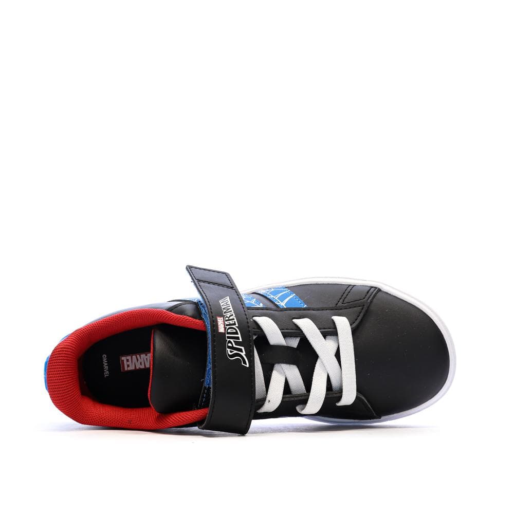 Baskets Noir Garçon Adidas Spider-man Grand Court 4