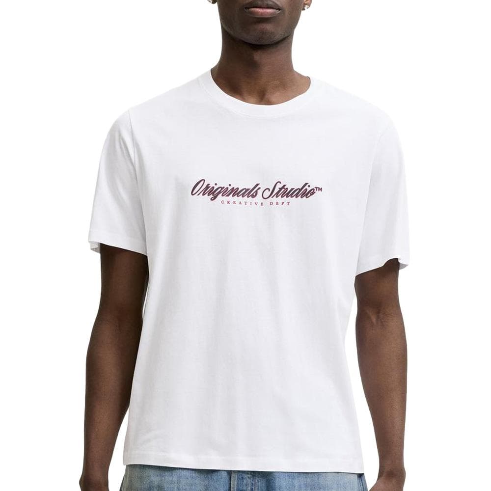 T-Shirt Blanc Homme Jack & Jones Montauk 1