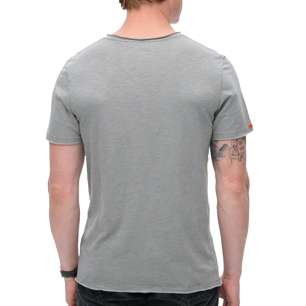 T-Shirt Gris Homme Superdry Raw 2