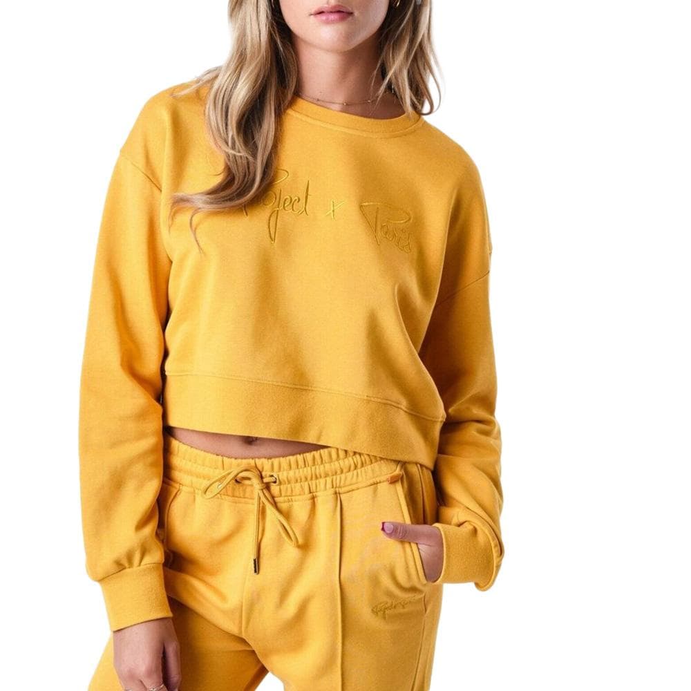 Sweat Jaune Femme Project X Paris F212103 1