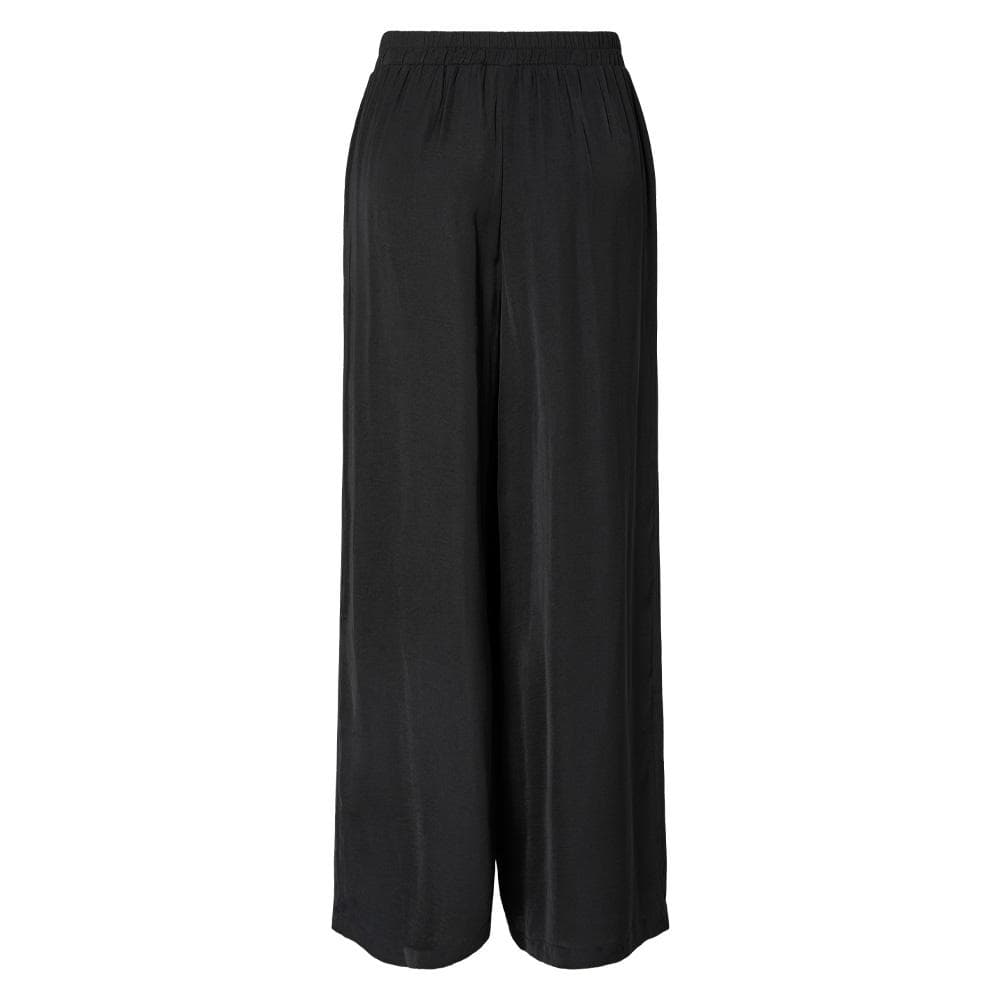 Pantalon fluide Noir Femme Pieces Milda 2