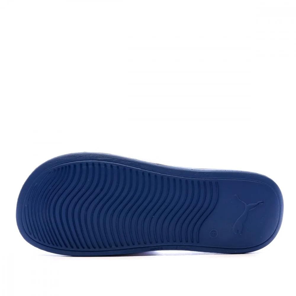 Claquettes Bleues/Blanches homme Puma Popcat 20 2