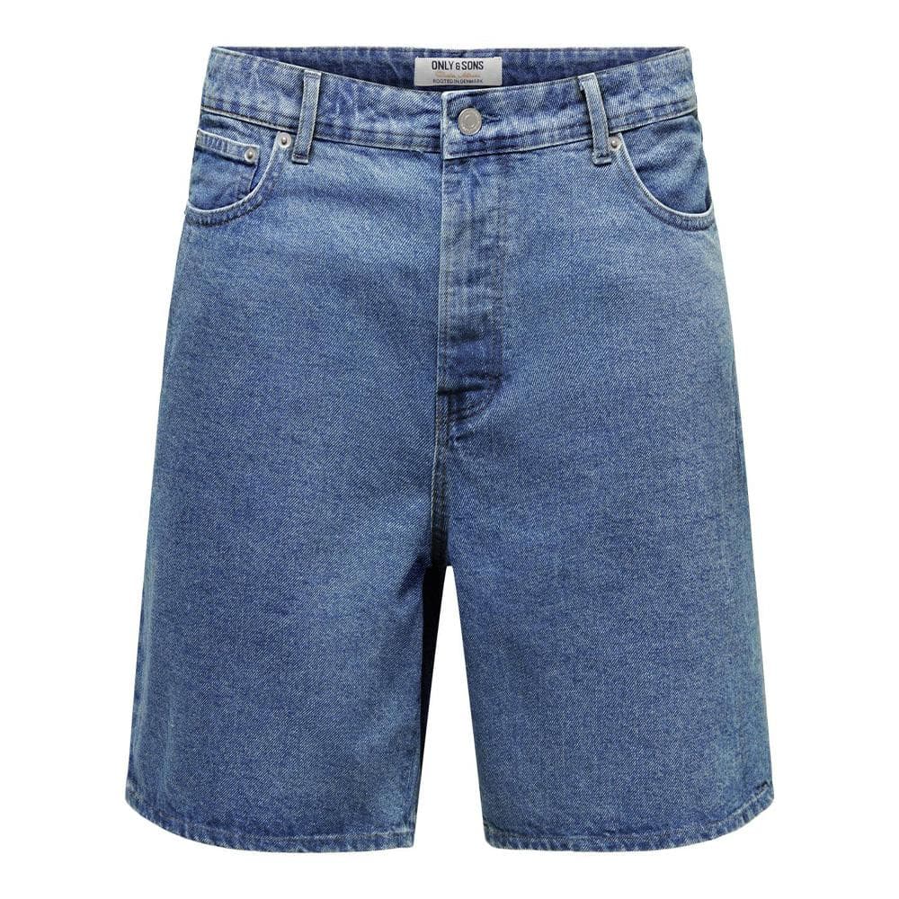 Short en jean Bleu Homme Only & Sons Onsfade 1
