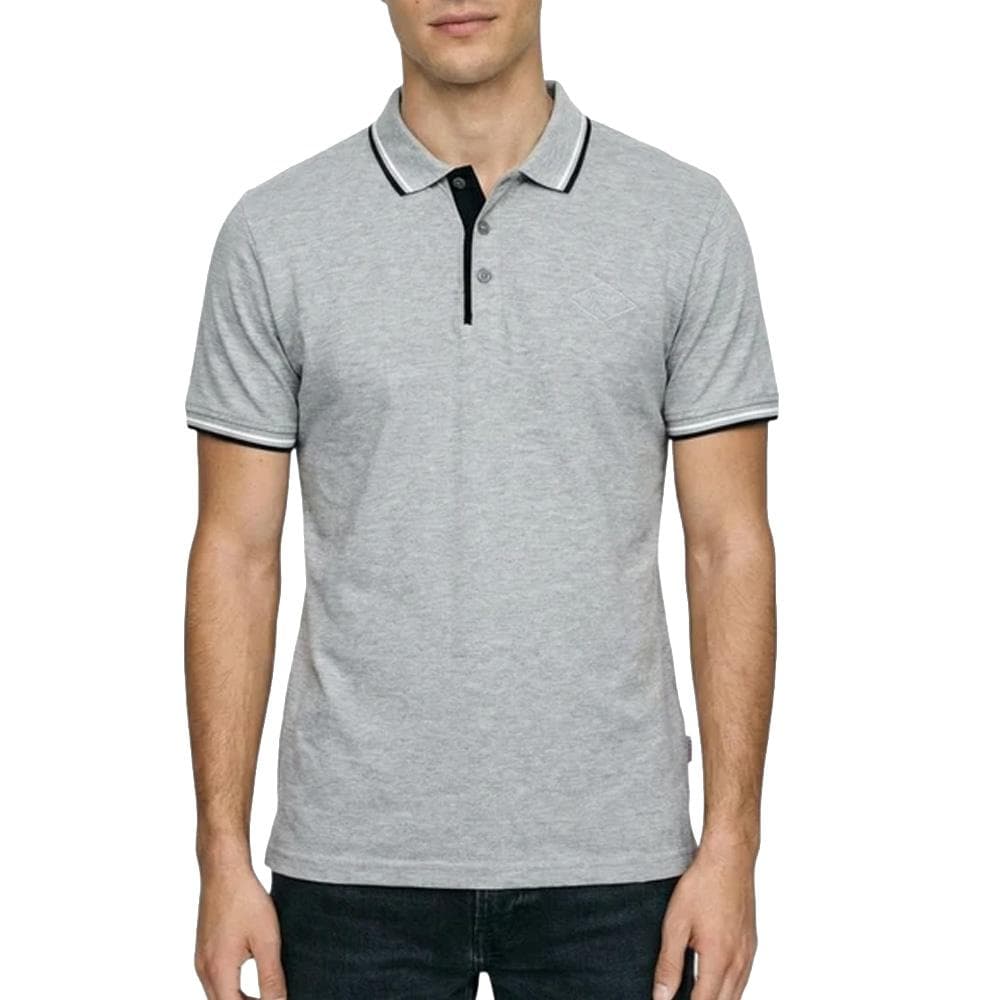 Polo Gris Homme Lee Cooper GLC2044 1