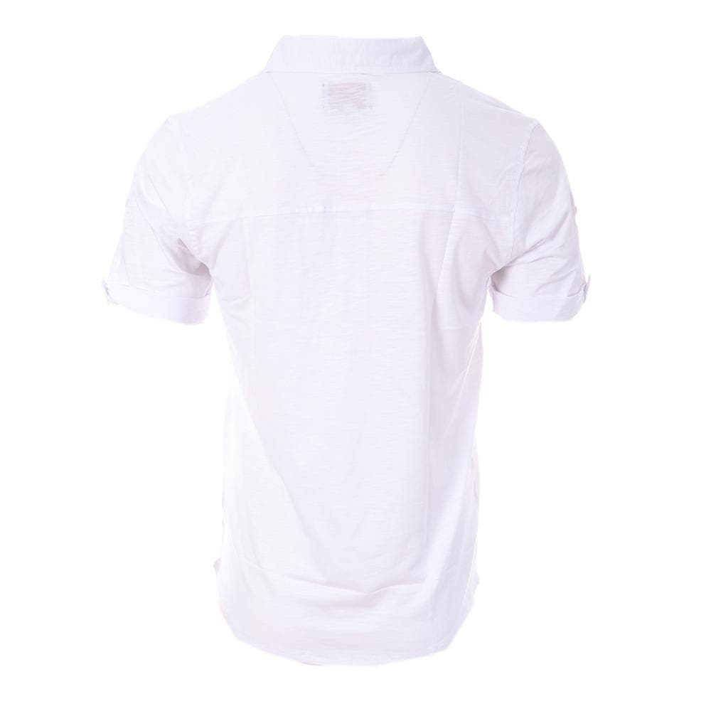 Polo Blanc Homme American People Paf 2