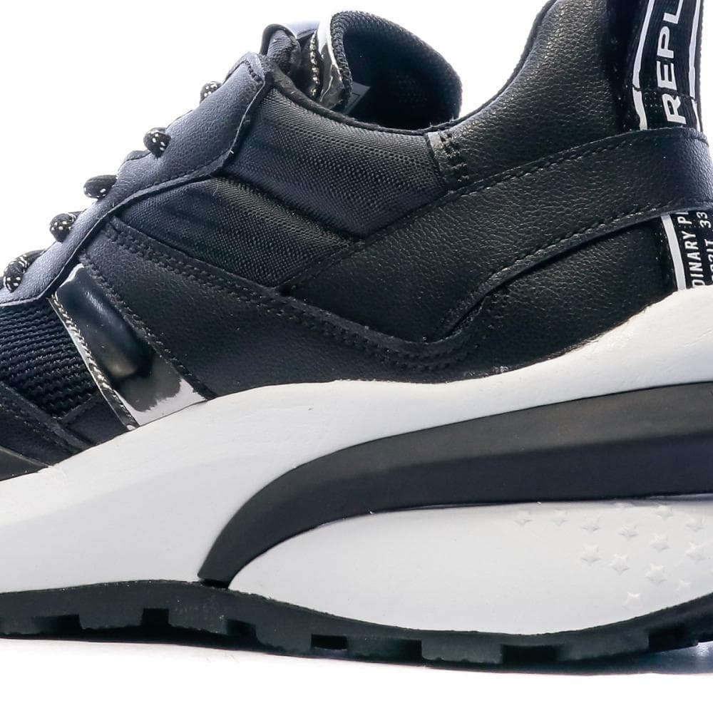 Baskets Noir Femme Replay Athena 7