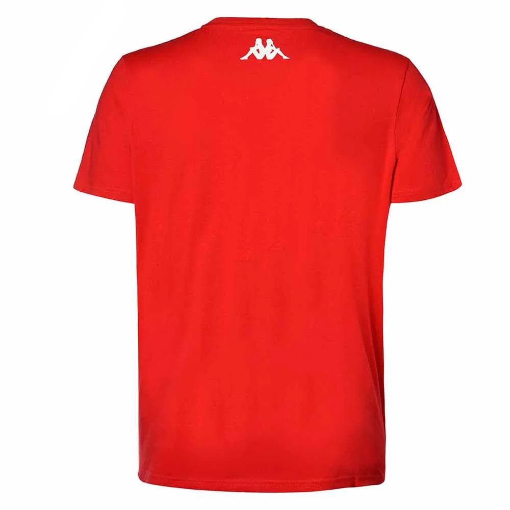 T-Shirt Rouge Homme Kappa Brizzo 2