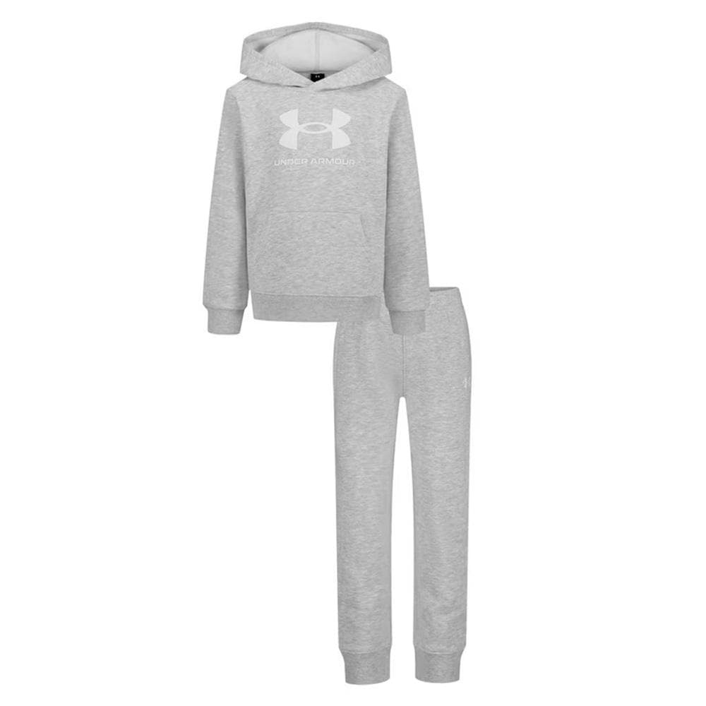 Ensembles Survêtements Gris Garçon Under Armour Big Logo 1