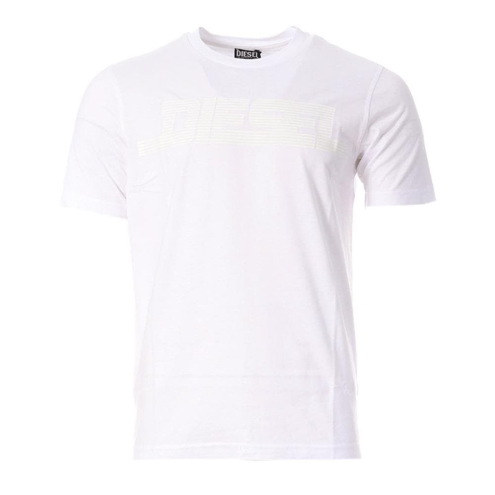 T-Shirt Blanc Homme Diesel Magliettas 1