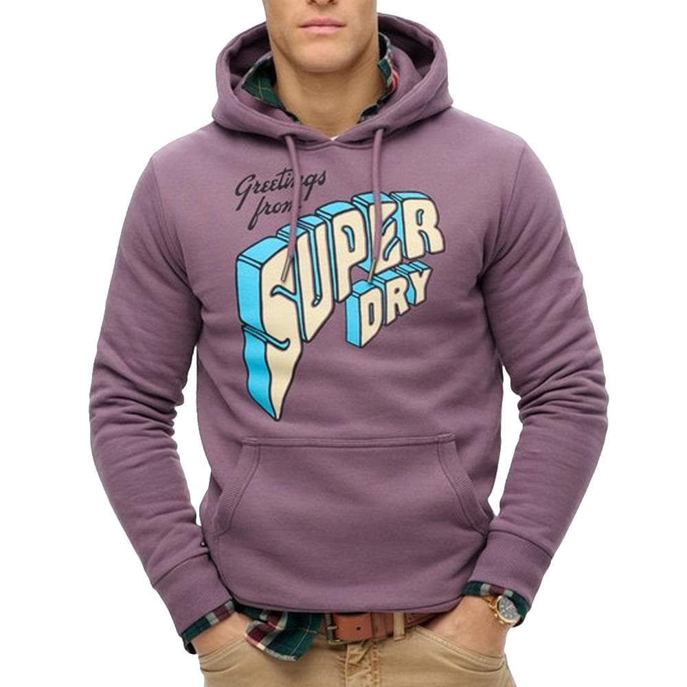 Sweat Violet Homme Superdry North 1