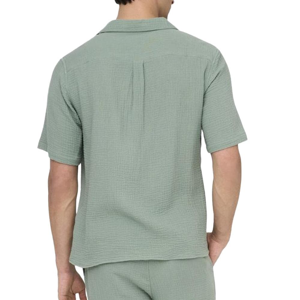 Chemise Verte Homme Only & Sons Kyle 2