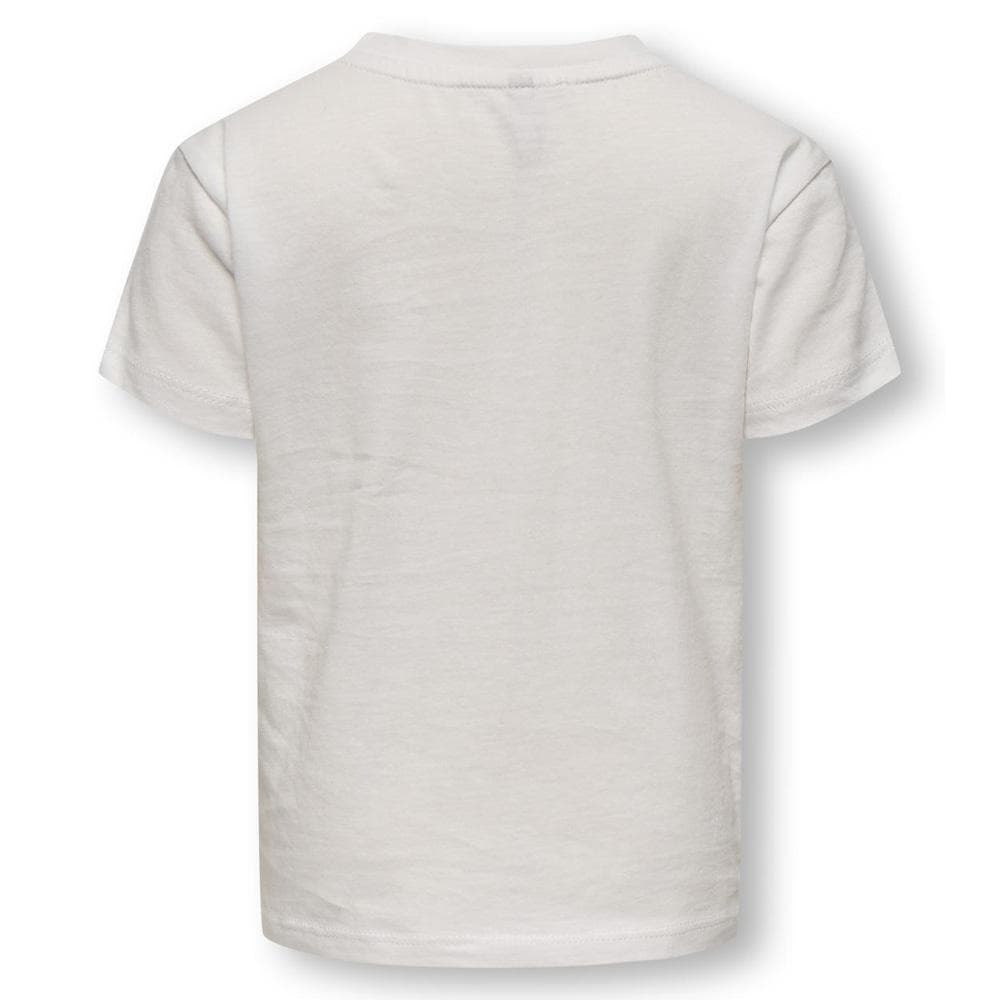 T-Shirt Blanc Fille Kids Only Kmgpolli 2