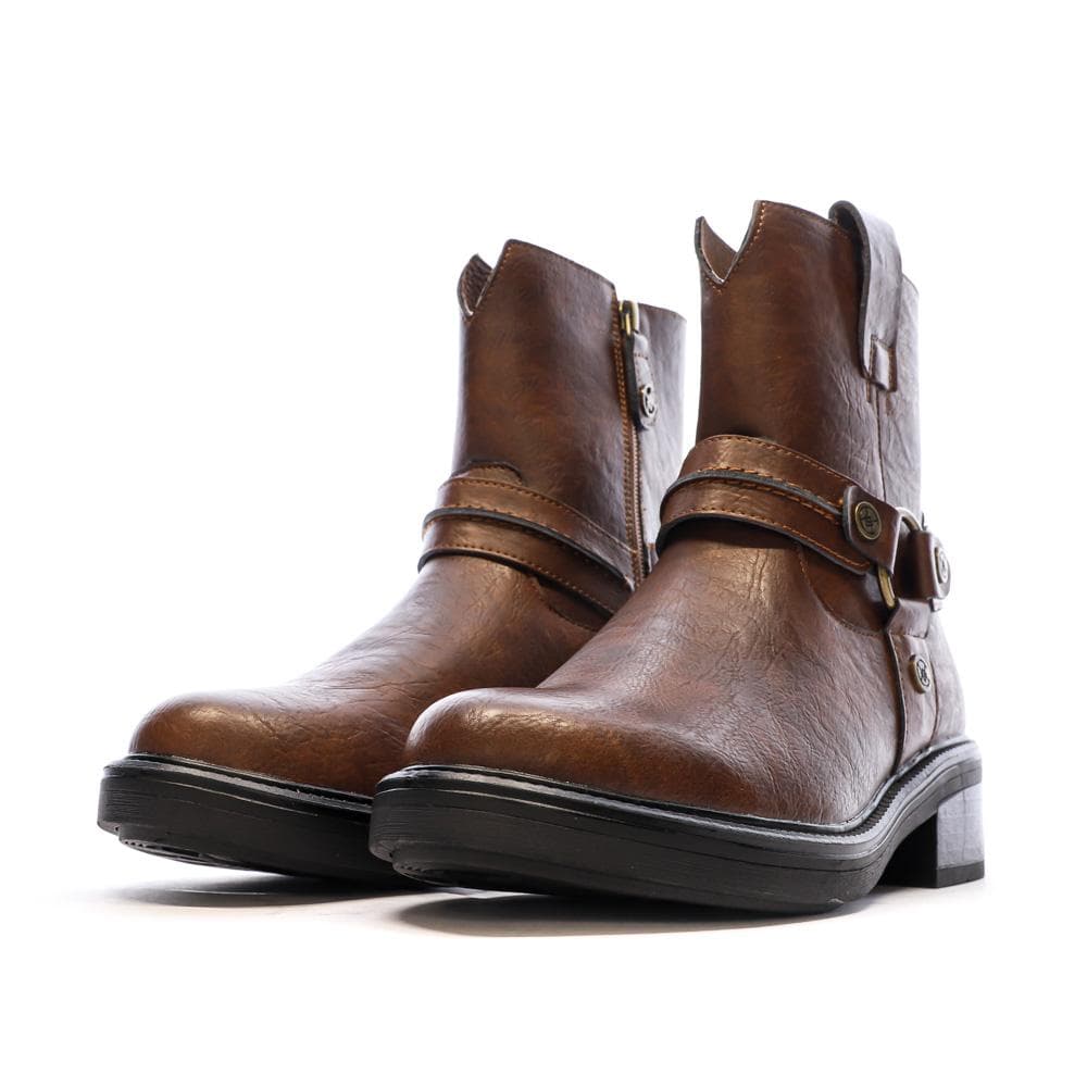 Bottines Marrons Femme Chattawak CIELO 6