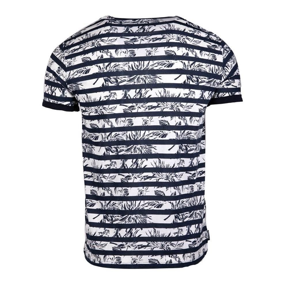 T-shirt Noir/Blanc Homme La Maison Blaggio Mauricio 2