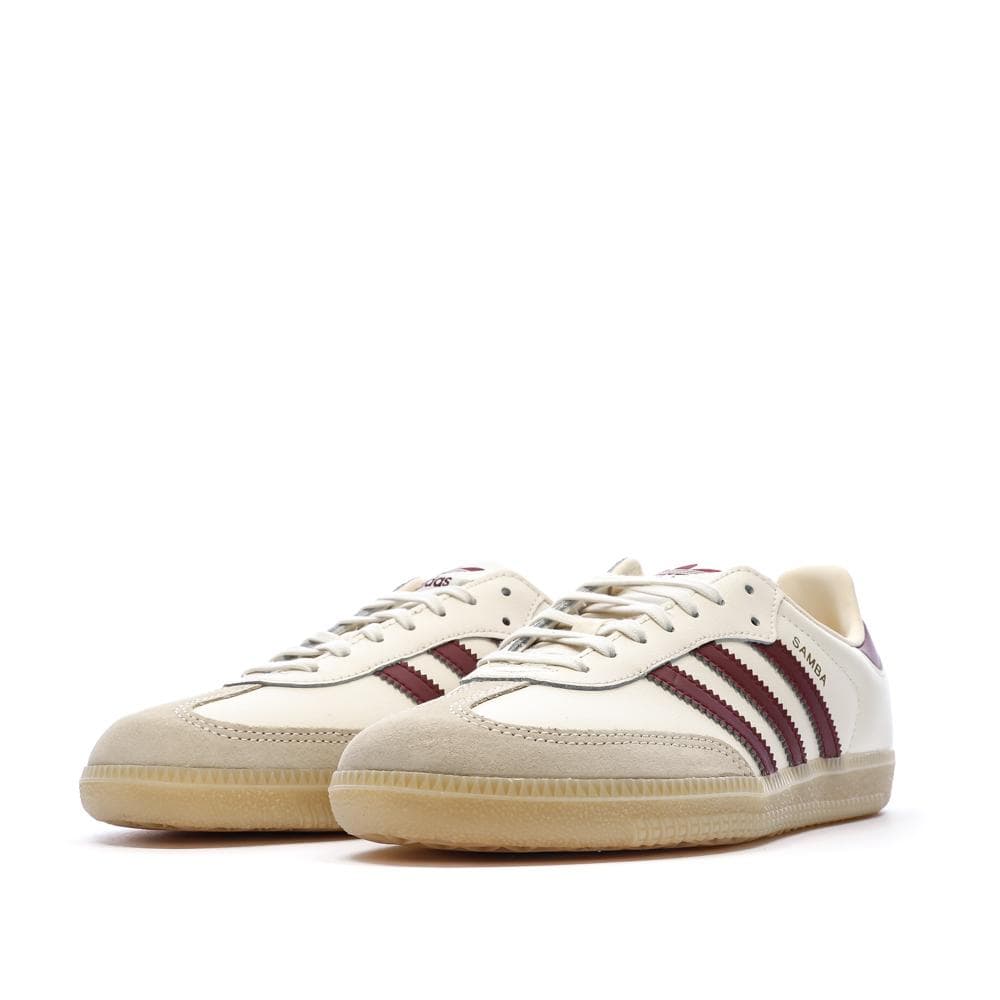 Adidas Samba Écru/Bordeaux Femme OG 6