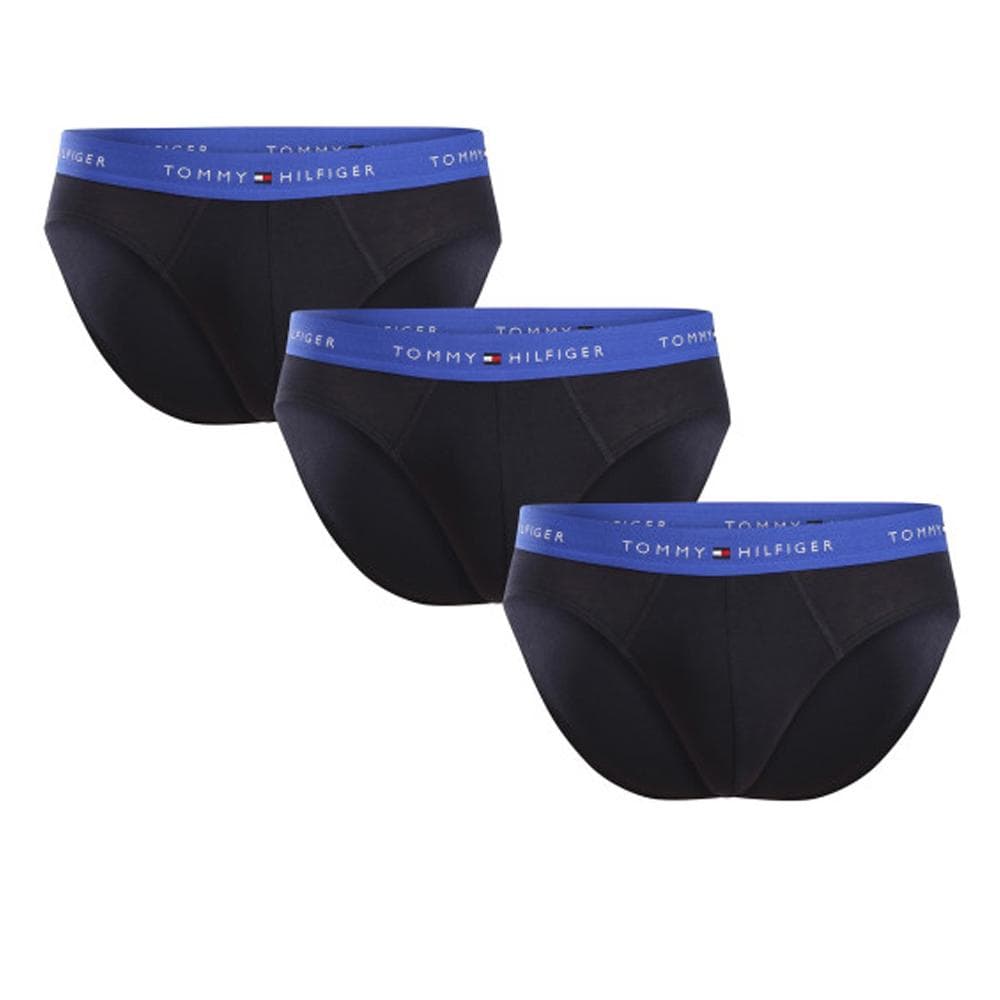 X3 Slips Noir/Bleu Homme Tommy Hilfiger Bright Blue 1