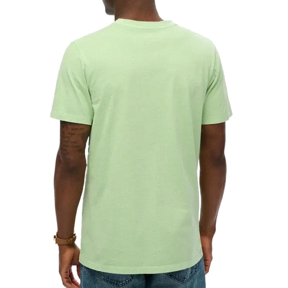 T-Shirt Vert Homme Superdry Classic Essential 2
