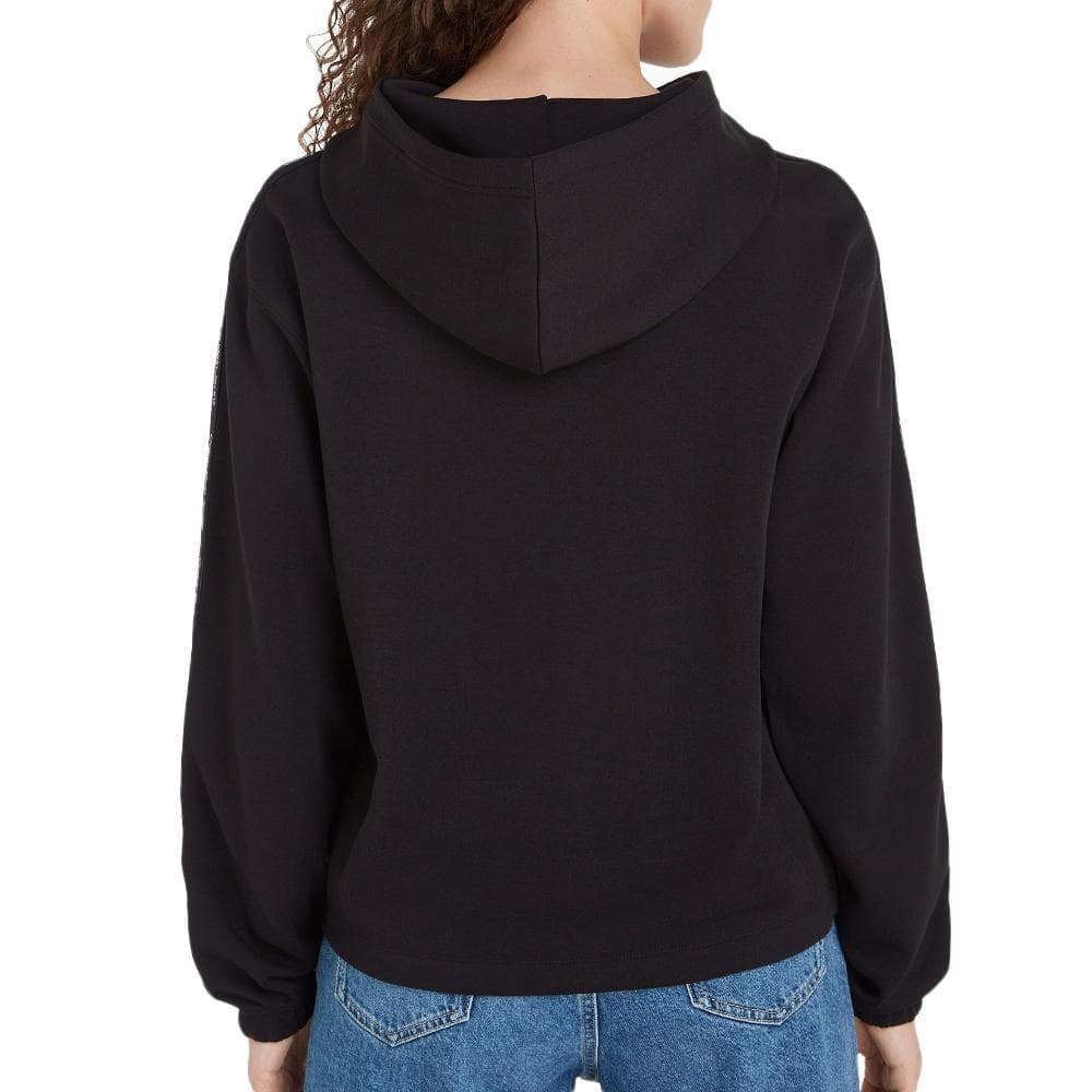 Sweat Noir Femme Calvin Klein Embro Elastic 2