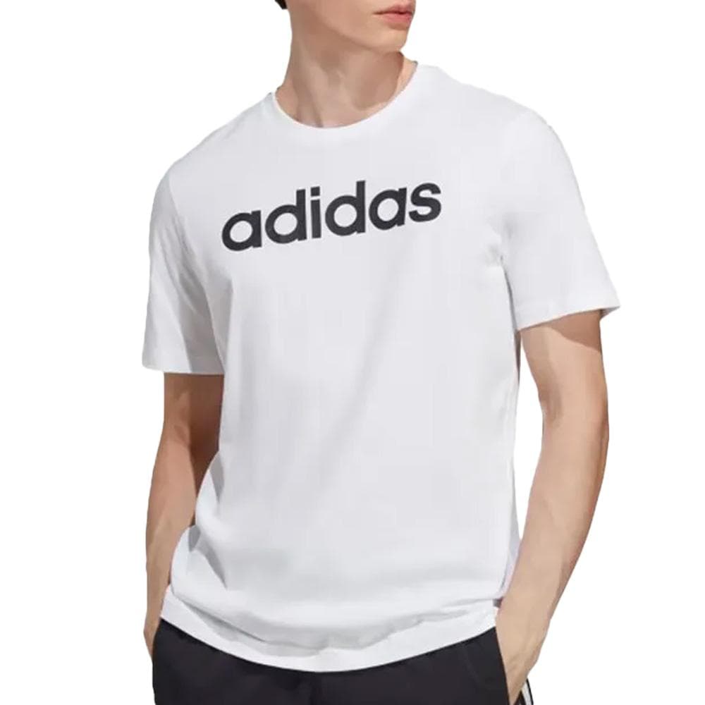 T-Shirt Blanc Homme Adidas IC9276 1