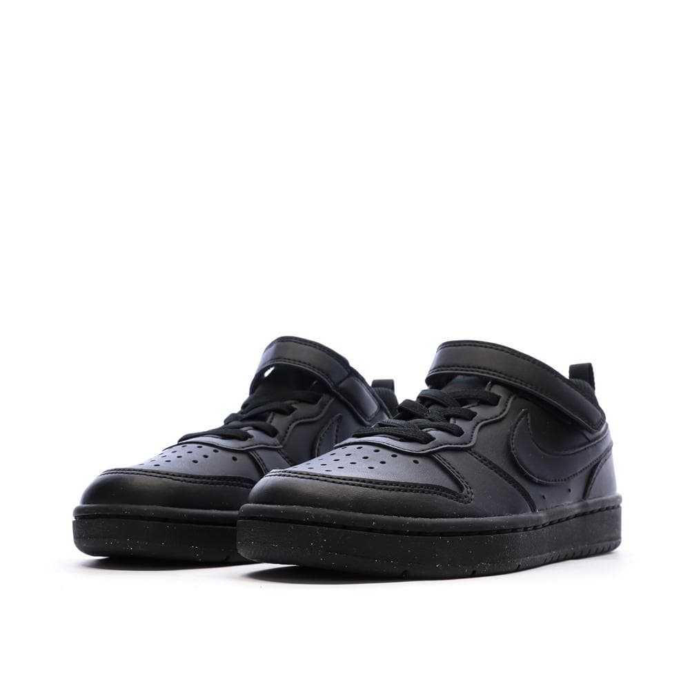 Baskets Noires Garçon Nike Court Borough Low Recraft 6