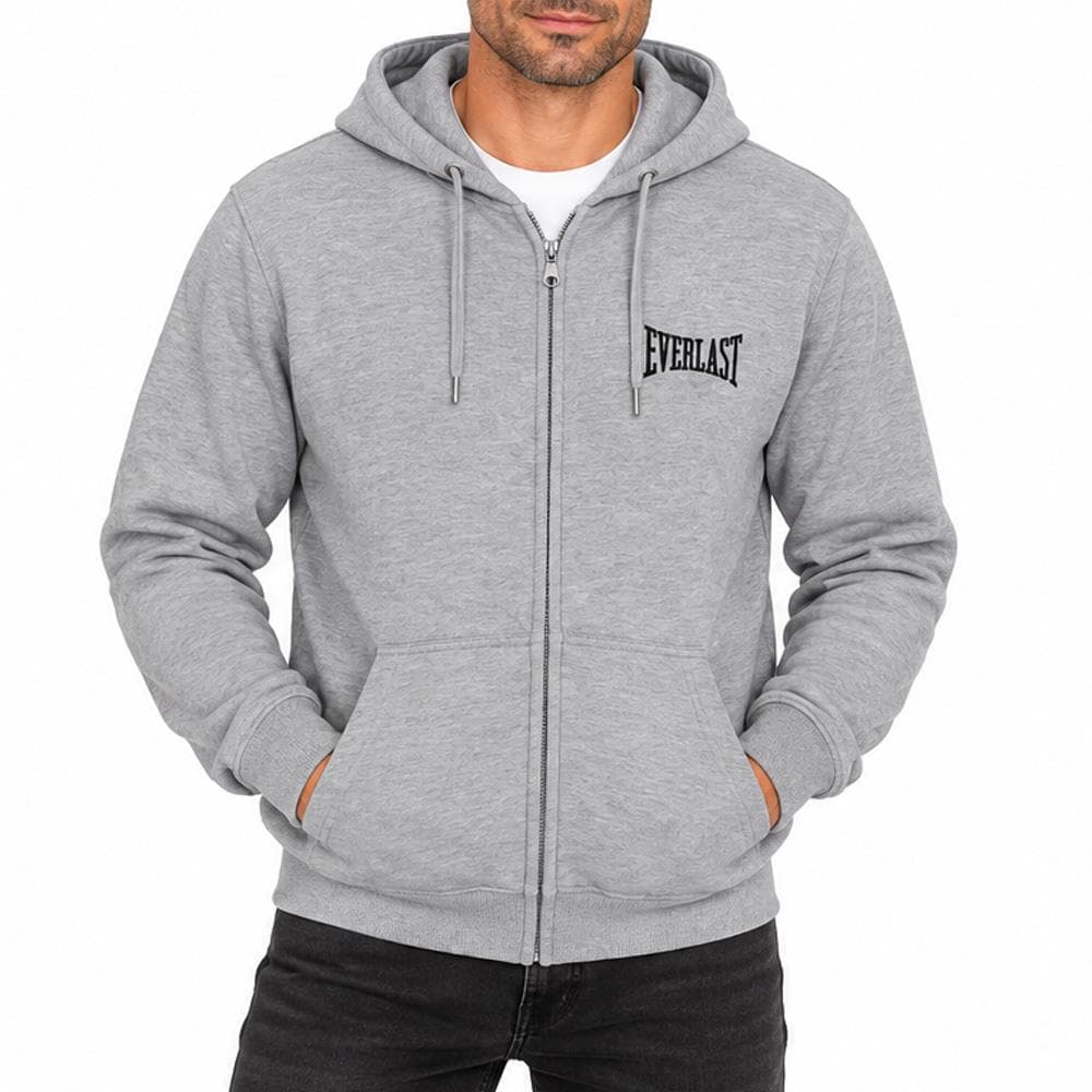 Sweat Zippé Gris Homme Everlast EL011 1