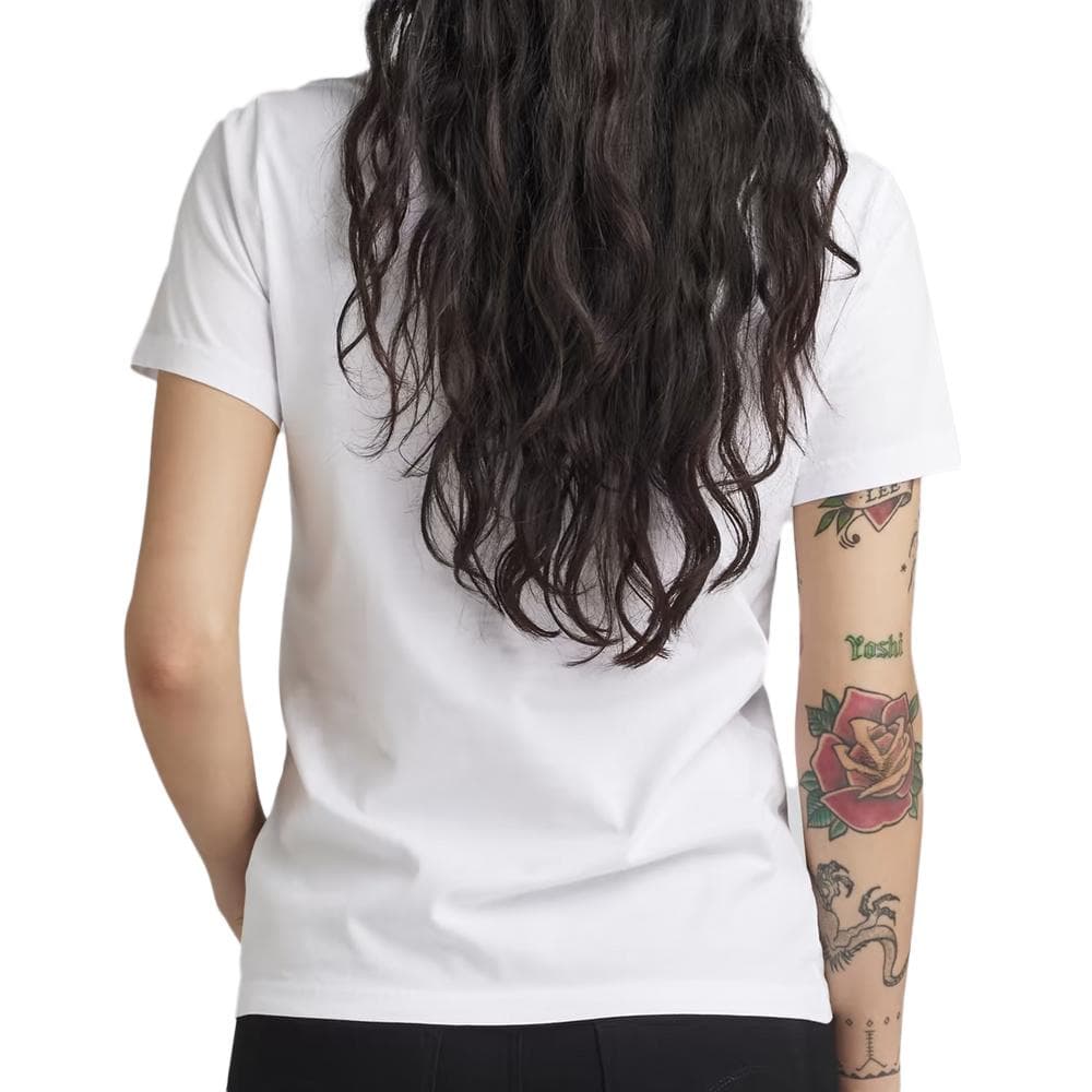T-shirt Blanc Femme G-Star Raw D23942 2