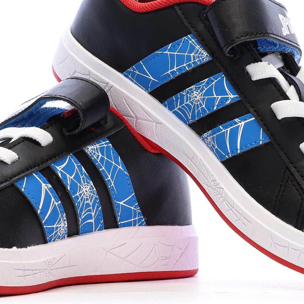Baskets Noir Garçon Adidas Spider-man Grand Court 7