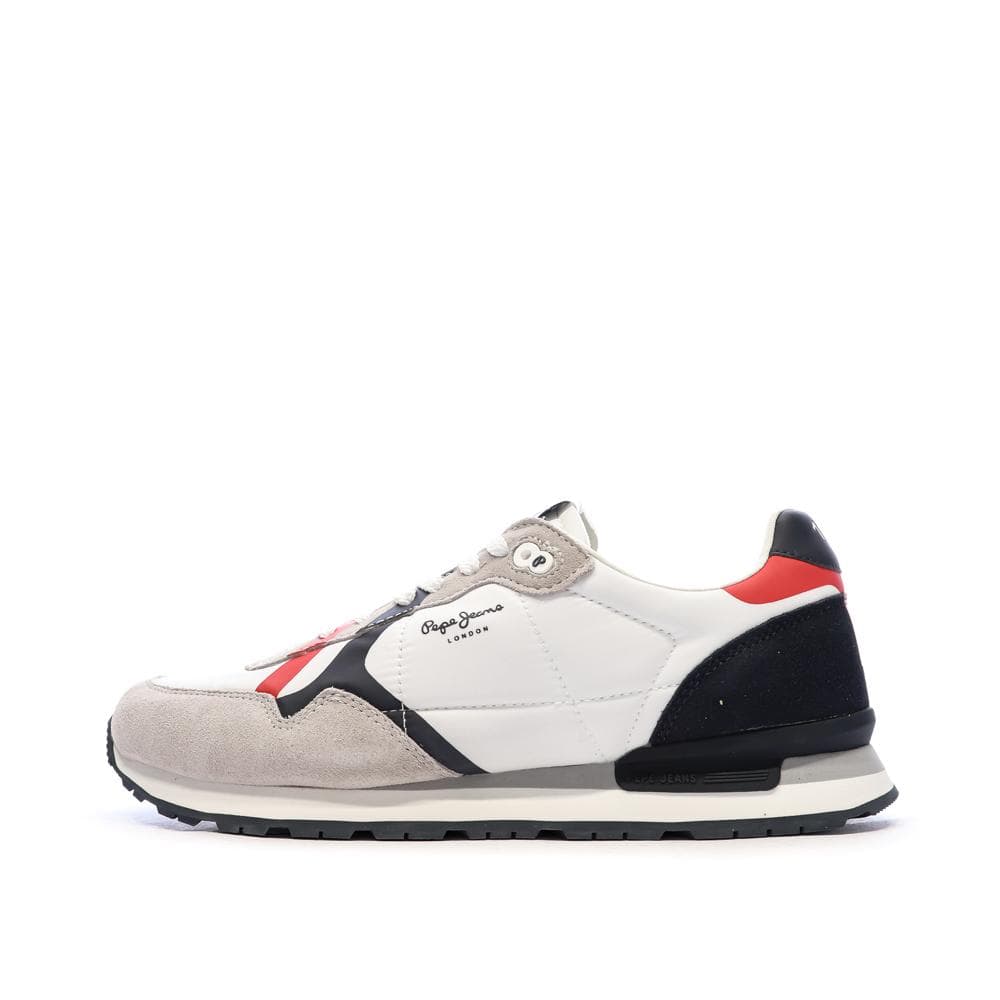 Baskets Gris/Blanc Homme Pepe Jeans Brit Road 1