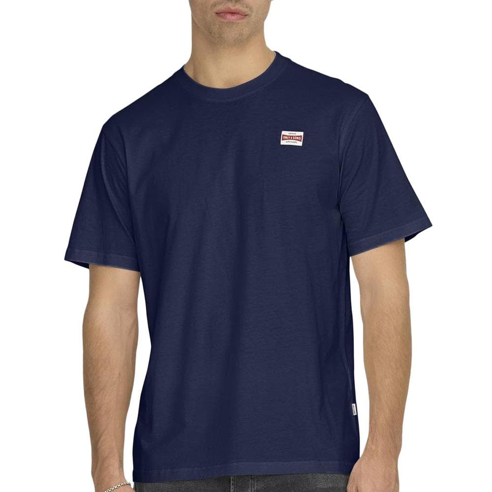 T-shirt Marine Homme Only & Sons Onsdawson 1