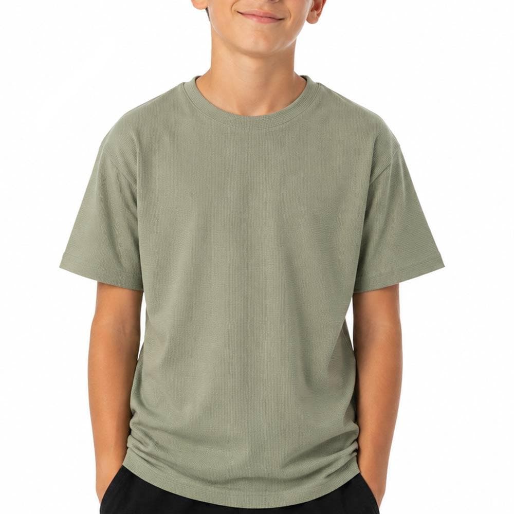 T-shirt Vert Garçon Paname Brothers Dov 1