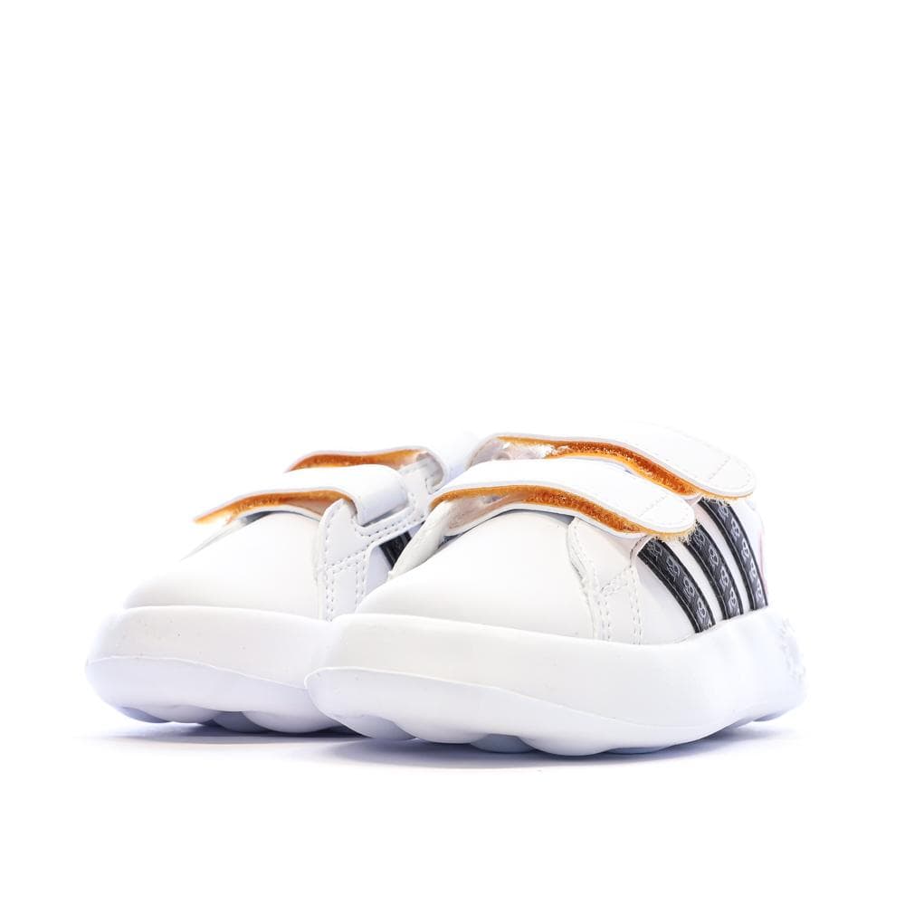 Baskets Blanches Enfant Adidas Coco Grand Court 6