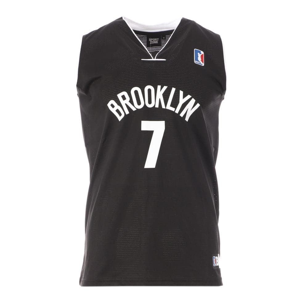 Brooklyn 7 Maillot de basket Noir Homme Sport Zone 1