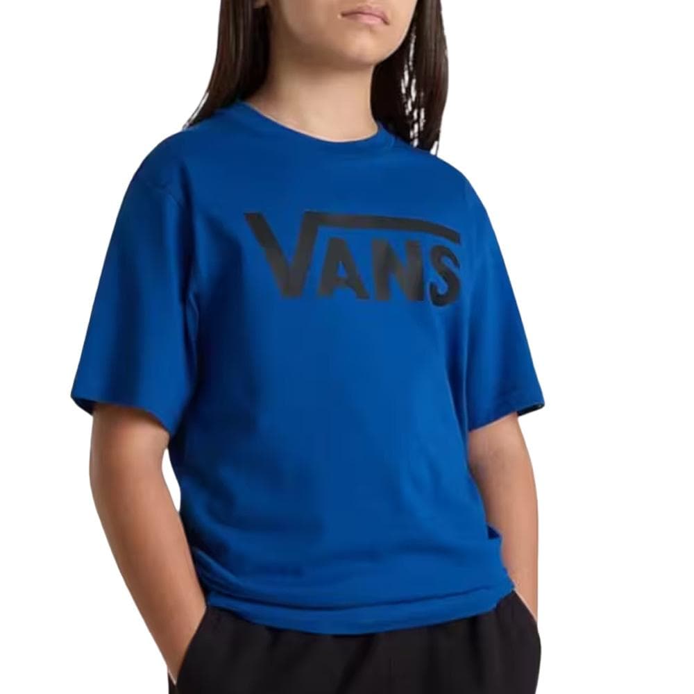 T-shirt Bleu Enfant Vans Classic 1